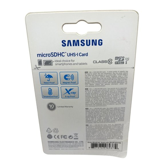 Samsung 16GB EVO MicroSDHC UHS-I Card With SD Adapter A104 - Picture 2 of 2